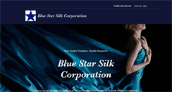 Desktop Screenshot of bluestarsilk.com